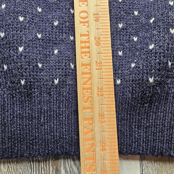 Blarney Castle Designs Sweater Medium Shamrocks Wool Fairisle - Picture 12 of 14